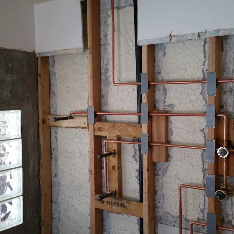 Copper pipe installation for Burst Pipe Repair in Mission Bend